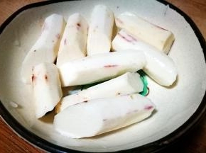 山药去皮切段