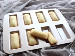 拿出晾凉，杏仁味浓郁的口感。