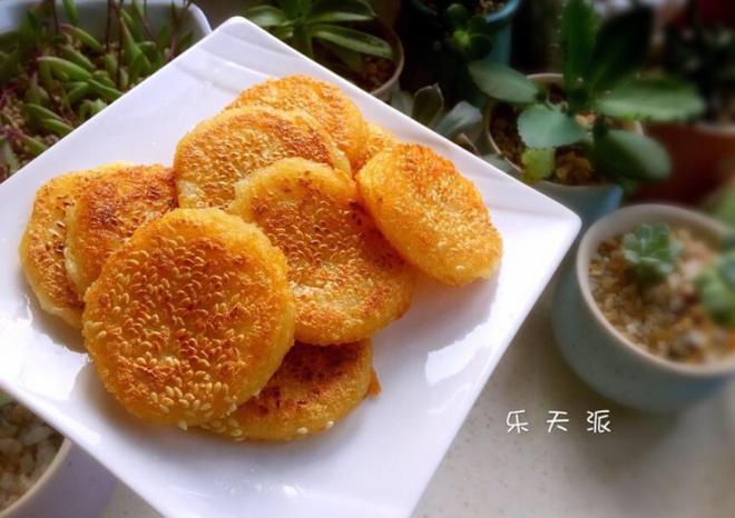 土豆芝麻饼