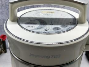 启动豆浆机，米糊功能。