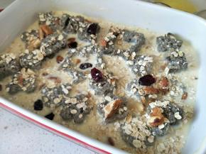 再放入自己想加的一些坚果果干麦片。