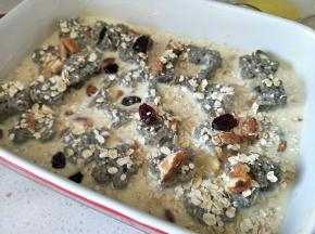 再放入自己想加的一些坚果果干麦片。