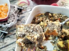 我用的黑芝麻酱吐司味道很香。你也试试吧。