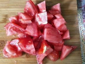西红柿切块