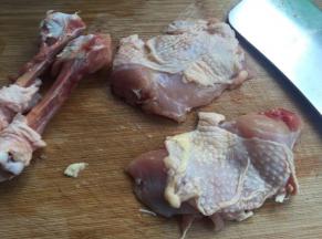 鸡腿肉去骨