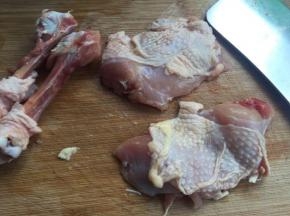 鸡腿肉去骨