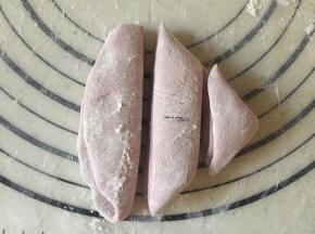 对折再对折，切两刀