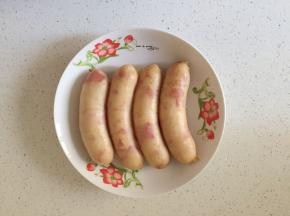 鱼肠蒸熟