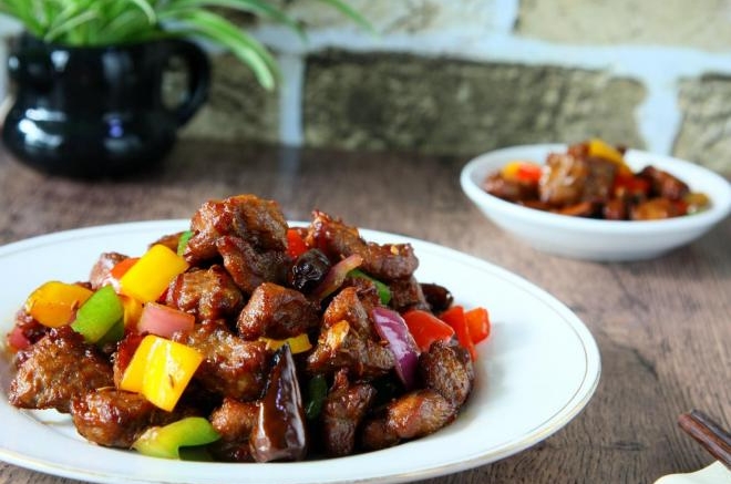 干煸麻辣羊肉