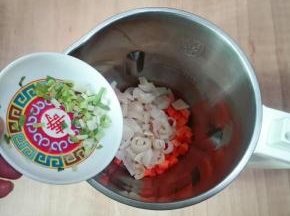放葱花