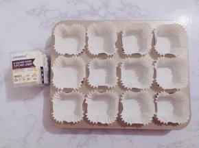 准备好模具和纸托