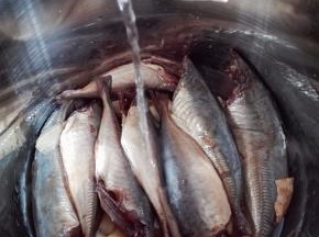 放入一小碗清水