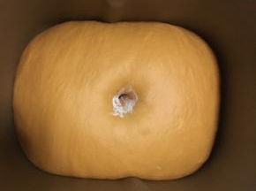 发至二倍大，并且不手指粘粉戳孔不回缩