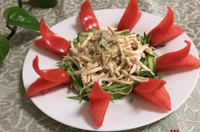 鸡丝沙拉