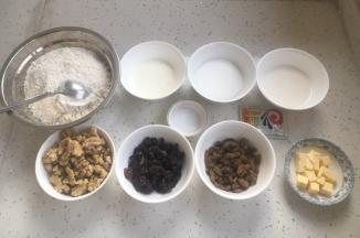 所有食材大集合。