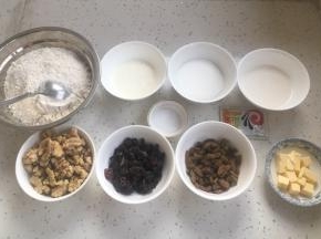 所有食材大集合。