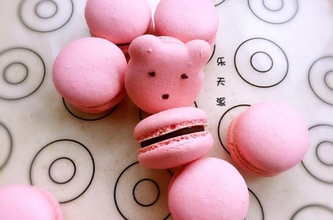 低粉版马卡龙