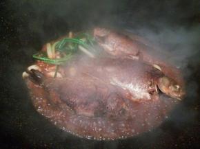 大火烧开，中火炖