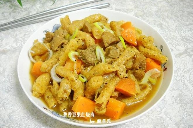 豆果红烧肉