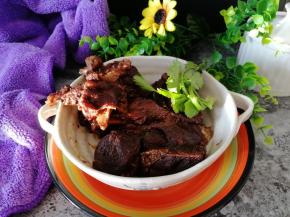 炖好的大鹅，嗮一嗮，香香哒。