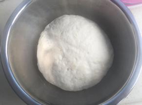 中种面团揉合成团，放冰箱冷藏发酵过夜（5-7度，12小时以上）