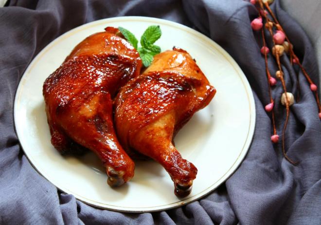 蜜汁叉烧烤鸡腿