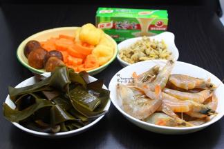 把所有食材全部准备好；