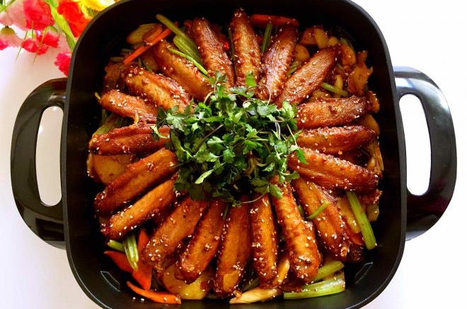 干锅香辣鸭翅