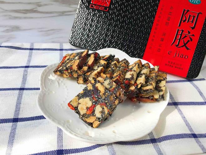 补血养颜之玫瑰阿胶糕