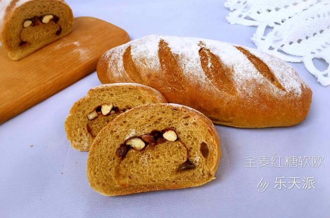 全麦红糖软欧