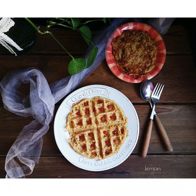 另类华夫饼--土豆丝华夫饼