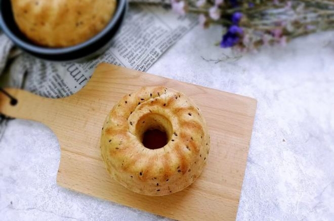 黑芝麻红薯全麦面包