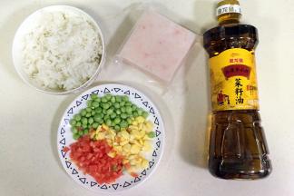 准备好需要的食材。