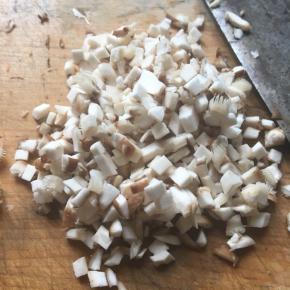 香菇切丁
