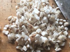 香菇切丁