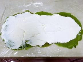 抹上淡奶油