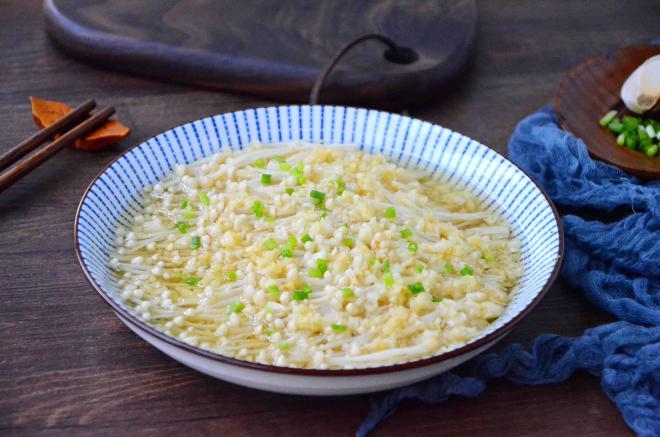 清蒸金针菇