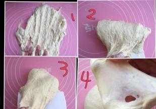 15分钟后开始揉面，用手 来回搓，不能摔打。基本10分钟OK