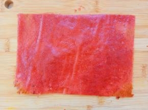 烤好后取出果丹皮