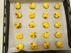 全部刷好，170°上下预热烤箱