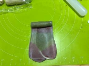 再次卷起