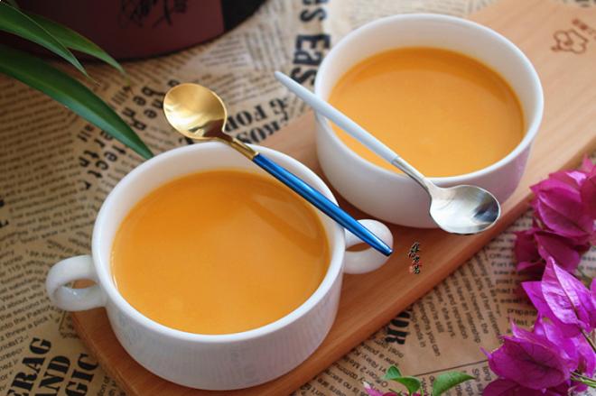 银耳红薯牛奶羹