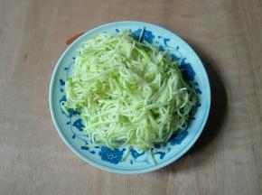 用镲子镲成丝