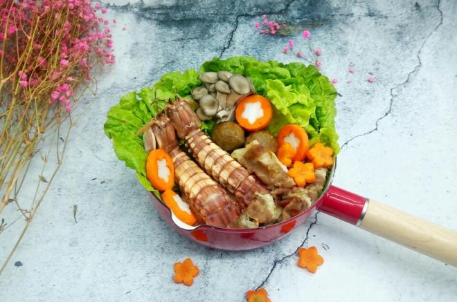 海鲜牛肉火锅