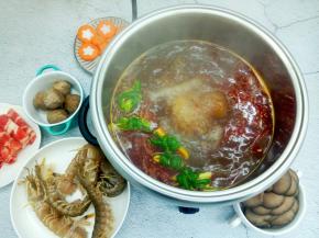 开始涮火锅喽！