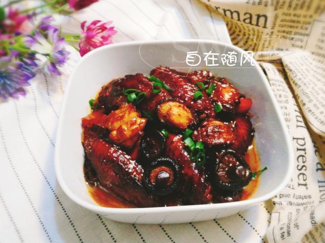 鲍鱼焖鸡翅