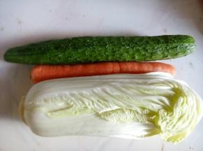 准备的食材