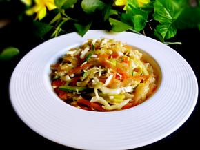 清爽脆嫩，可以开吃了。