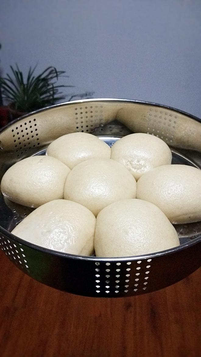 自制手工馒头