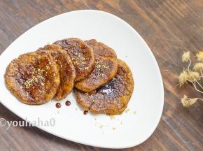 待糖汁收浓后盛出，趁热食用